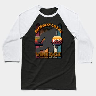 Bigfoot Loves Vintage 1959 Baseball T-Shirt